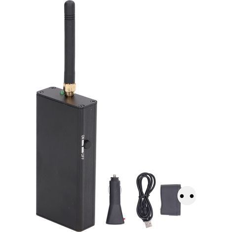 Détecteur de signaux sans fil portable, localisateur de caméras cachées espion, protecteur d'informations, prise UE 110-240V. (1/5)