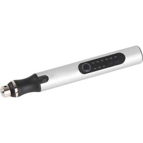 Mini outil rotatif sans fil graveur rechargeable 3 vitesses meuleuse 7 forets 10W aluminium SG-02 (1/5)