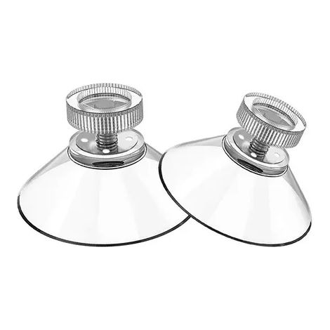 Filiyano-10 ventouses en caoutchouc à vis M4, ventouses à vis moletées, ventouses transparentes, 41 mm (1/5)