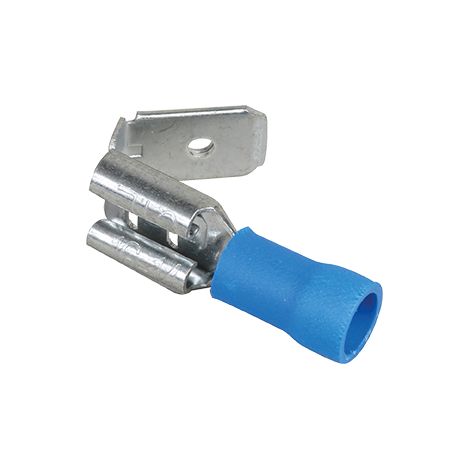 Boite de 50 cosses femelle/male/femelle 1,5 à 2,5mm2 bleues (70396)
