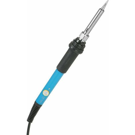 Elektrischer 60-W-Lötkolben mit einstellbarer Temperatur + 5 Ersatz-Lötspitzen-Set, 220 V, EU-Stecker – Elektrischer Löt- und Entlötkolben mit EU-Stecker (1/5)