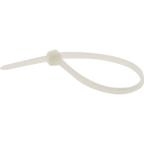 Lot de 20 colliers de câblage 2,5x 150mm Transparents - Zenitech (1/2)