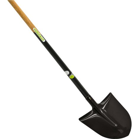Badile Pala Pesante in Acciaio con Manico in Legno 140 cm Rama