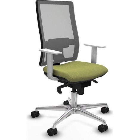 piqueras-y-crespo Chaise Horna verte ergonomique bureau (1/3)