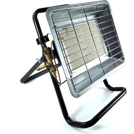 STUFA GAS GPL A PARABOLA 71409 - VOLT 230 WATT 2500/3500 CM 33X14 H.CM 40 PIEZO - 1 pezzo (1/5)