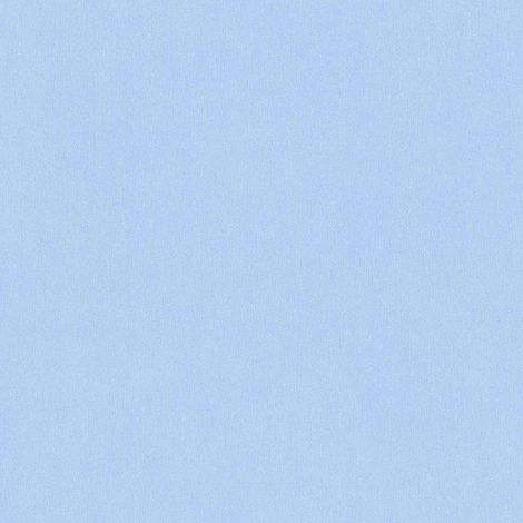 Papier peint chambre garçon uni intissé & lavable | Papier peint bleu pastel chambre enfant | Tapisserie chambre bébé bleu unie - 10,05 x 0,53 m (1/5)