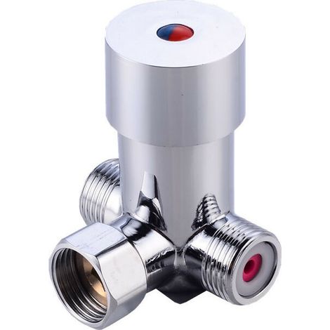 Robinet d'eau - robinet thermostatique. Mitigeur thermostatique pour robinet automatique de salle de bain. (1/5)