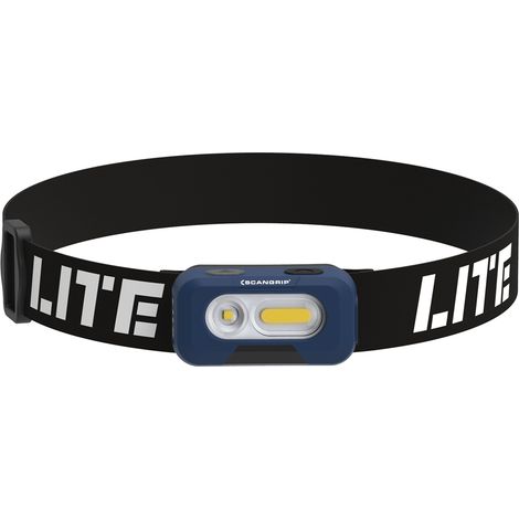 Scangrip Hocheffiziente Akku-LED-Stirnlampe HEAD LITE mit 150 lumen