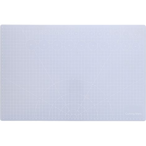 Planche de découpe translucide A3, antidérapante, non réfléchissante, outil artisanal pour tampons en caoutchouc (1/5)