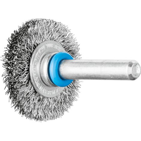PFERD TOOLS Rundbürste ungezopft RBU Ø30x6 mm Schaft-Ø6 mm Edelstahl-Draht-Ø0,20 10 Stk