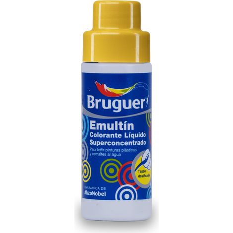 Bruguer Emultín Colorante Líquido Superconcentrado para pinturas y esmaltes Ocre 50 ml (1/4)