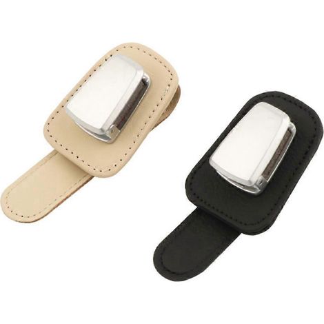 2x Auto-Sonnenbrillenhalter, Brillenclip-Organizer, Autozubehör, Direktbefestigung