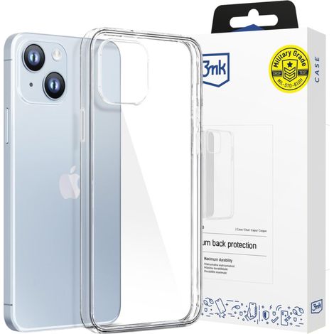 Funda transparente 3mk para Apple iPhone 14