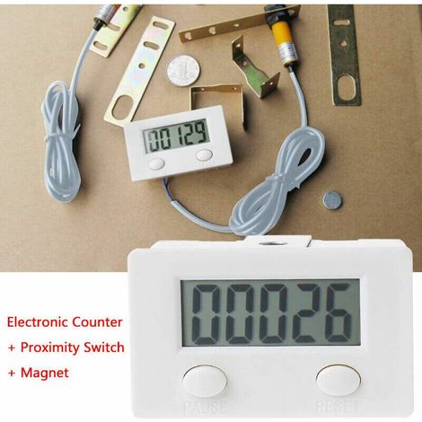 Commutateur de proximité inductif magnétique de perforateur de compteur électronique numérique à 5 chiffres AU (1/5)