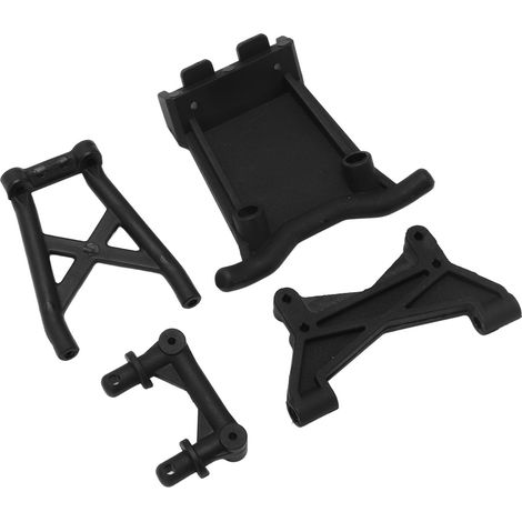 Pare-chocs avant en plastique résistant à l'usure pour voiture RC ZD Racing 1/7 (1/5)