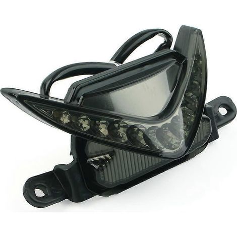 Verbesserter oberer Scheinwerfer für HONDA CBR600RR Motorrad 2007-2011, getöntes Positions-/Blinkerlicht (1/5)