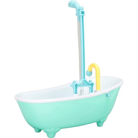 Bañera automática multifuncional con forma de loro, con grifo, eléctrica, adorable (35 × 20 × 25 cm)