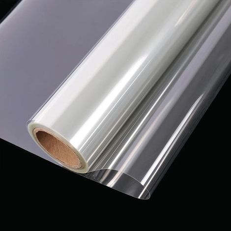 Film de Table Transparente Imperméable,Transparent Papier Adhesif pour Cuisine 60X500cm Film de Protection pour Table Mur Porte Meuble Stickers Decoratif Vinyle Rouleau (1/5)