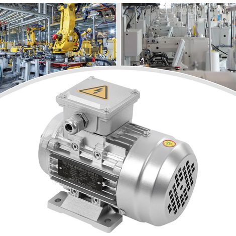 230/400V 370W Elektromotor MS6334, Drehstrom-Asynchronmotor, 1330 U/min, IP55, S1 B3, Wellendurchmesser 11mm