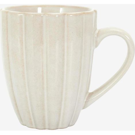 Taza Vlora de 300 ml, color beige. (1/5)