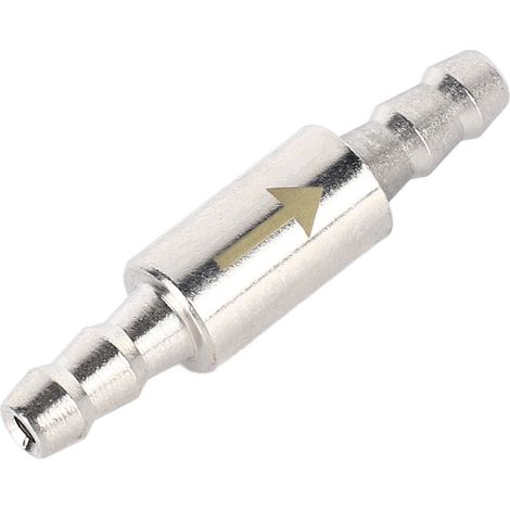 Clapet anti-retour CO2 aquarium en acier inoxydable – Accessoire système CO2 pour aquarium et pompe à air (1/5)