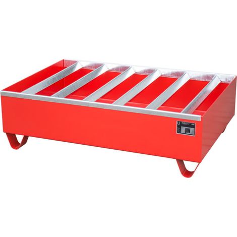 Bauer Südlohn Bac profilé PW 200-2, peint, rouge feu (1/2)