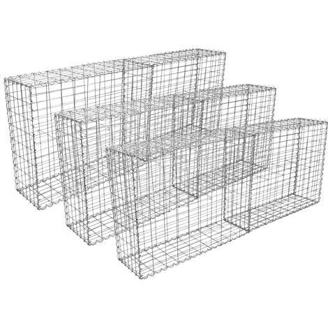 Gabion Baskets 100 x 95 x 30cm / 6 Pack