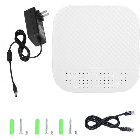 Enregistreur Vidéo en Réseau ESCAM PVR204 4+2 Canaux HD, Prise US 100-240V (1/5)