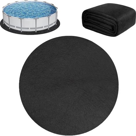 Tapis De Sol Piscine Ronde Imperméable Et Antidérapant, Tapis Pliable pour Piscine Extérieure Et Jacuzzi, Plaque De Protection pour Sol, Tapis De Base Anti-Usure (1/5)
