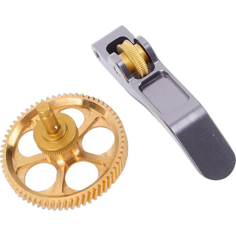 Kit pignon extrudeuse pour Bambu Lab A1 A1 Mini imprimante 3D laiton acier trempé revêtu nano DLC engrenage transmission (1/5)