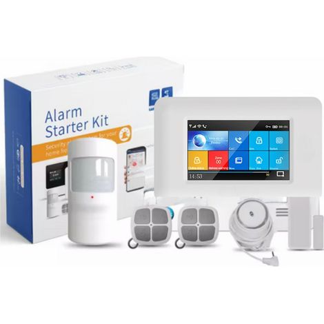 Sistema Allarme Wireless 4G Kit Sensore Movimento Sirena App Safety Guard (1/5)