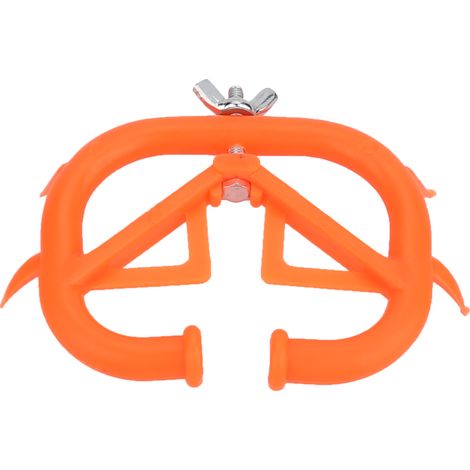 Picots de sevrage pour veaux, picots nasaux pour vaches, kits de sevrage pour veaux, anneaux nasaux en plastique épais pour vaches, colliers nasaux pour vaches (5 pièces) (1/4)