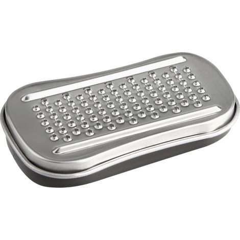 Fackelmann Muskatreibe mit Deckel 9 x 5 cm Küchenutensilien