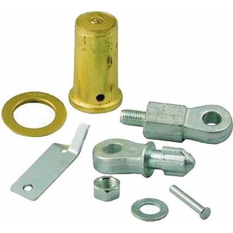 Cerradura de acero dorado de 25 mm 06302 Cisa