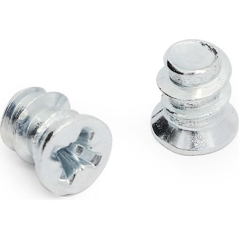 HERRAJES ALK tornillo euro 6,3x8 diam.cab.7,2mm zincado (caja 100) (1/2)
