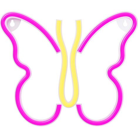 Forever Neon Led Light Butterfly Pink (1/5)