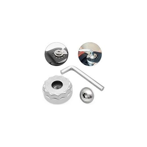 für: Starlock Werkzeugadapter passend für das Starlock System, Elektrowerkzeuge, Oszillationssägeblattadapter, einfach zu montierende Handwerkzeu (1/5)