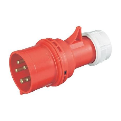 Mâle CEE 32 A 5 pôles PCE 025-6 400 V rouge 1 pc(s) X96594