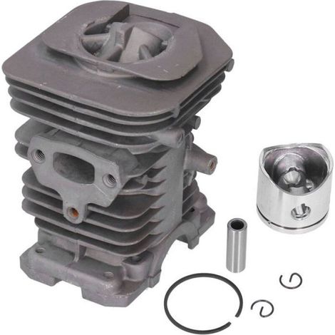 Kit cylindre-piston 38mm pour trononneuses Husqvarna 136 137 141 – Aluminium durable – Améliore les performances et (1/5)