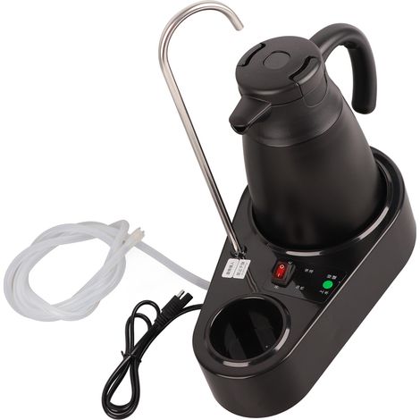 Elektrischer 1,2-Liter-Wasserkocher fürs Auto, Wasserspender mit Druckknopf (1/5)