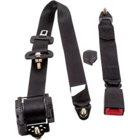 Ugreat – 3-Point Retractable Seat Belt – Easy Installation – 3000 mm Length – 14700 N Tensile Strength – For Cars and Trucks