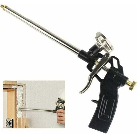 Pistolet à mousse, professionnel à expansion, pistolet à mousse en polyuréthane robuste, pistolet à calfeutrer manuel (1/3)