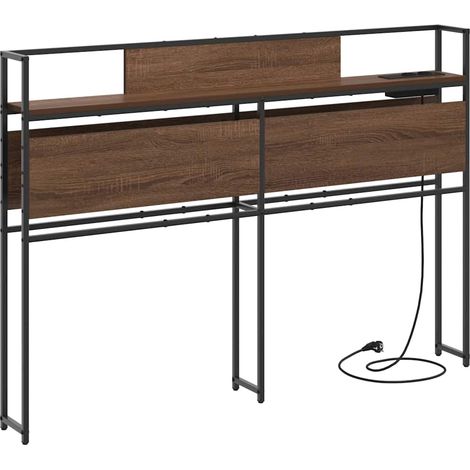 Maison Exclusive - Testata contenitore Rovere marrone Legno multistrato (1/5)