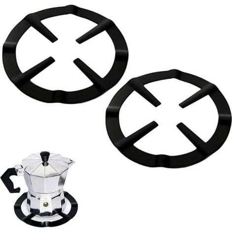 SABIR-Support de casserole, réducteur de casserole, anneau de support, accessoires pour cafetière, réducteur de brûleur (1/5)