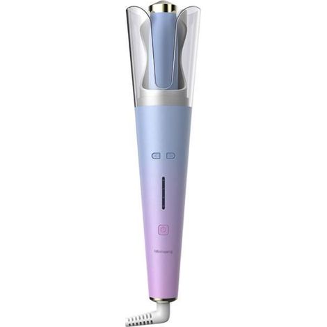 Fer à Friser Automatique Sans Fil,Fer à Boucler Auto Rotatif Portable, Boucleur a Cheveux Rechargeable USB,Bigoudi Anti-Brûlures (1/4)