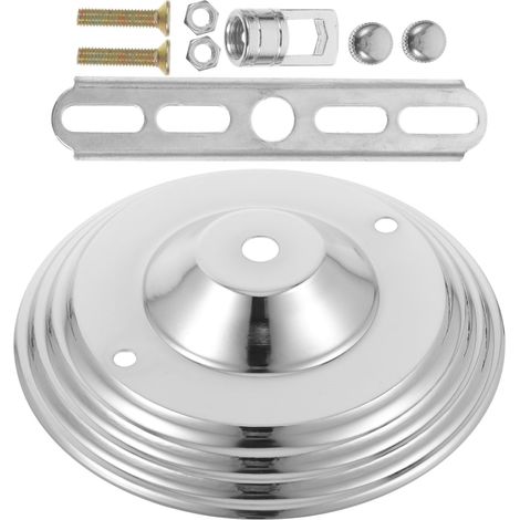 Auvent De Plafond En Fer Argent 13.80X13.80X3.50 Cm (1/5)