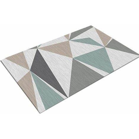LAN Moderne, dekorative, staubdichte Eingangsmatte, saugfähige Polyester-Eingangsmatte, rutschfest, für den Innen- und Außenbereich, 6 x 50 x 80 cm (1/5)
