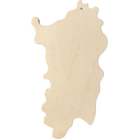 Panetta Sardegna, tagliere in faggio cm 30x17x1,2