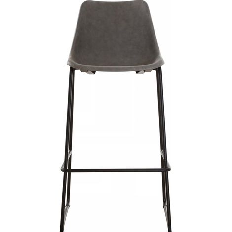 Interiors by Premier Stable Ash Bar Stool With Black Legs, Sleek Design Kitchen Stool, Elevated And Contemporary Bar Stool (1/5)