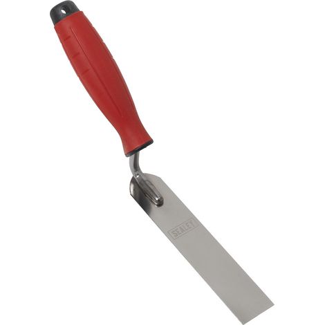 Sealey T1740 Stainless Steel Finishing Trowel with Rubber Handle 30 x 160mm
